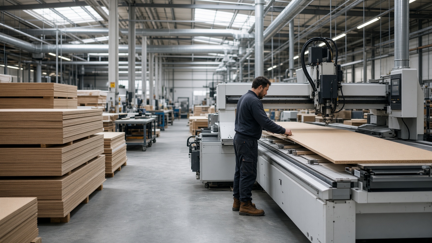 Templated production floor
